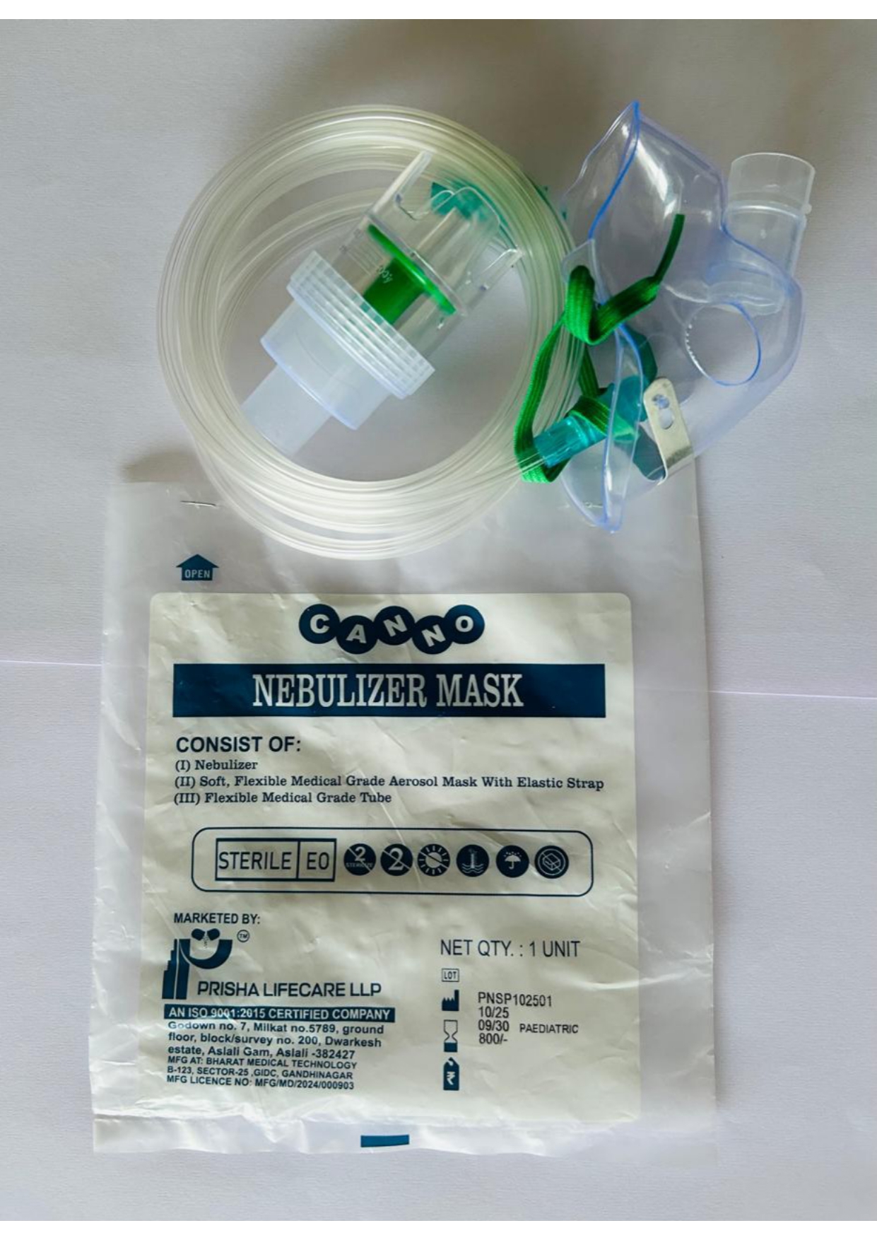 Pediatric Nebulizer Mask